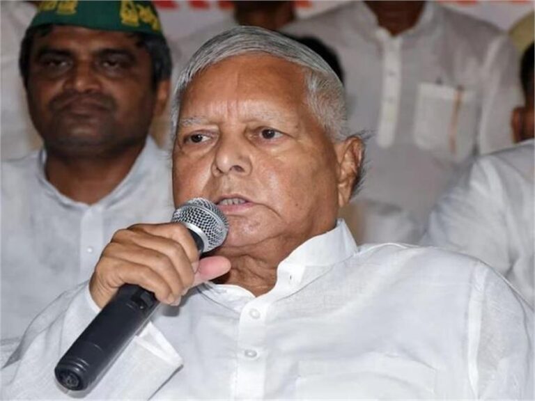 Lalu Yadav said CM Nitish and BJP cremated law and order.