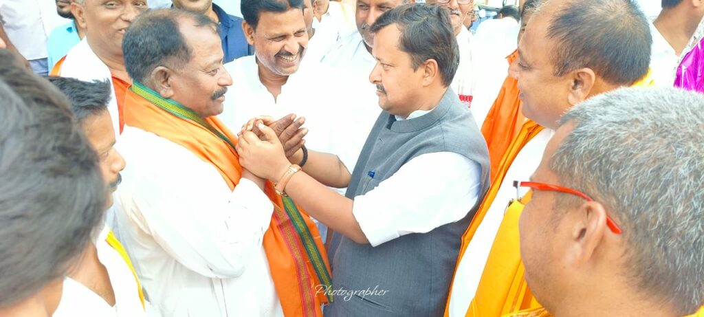 Minister Nitin Naveen's visit to Buxar